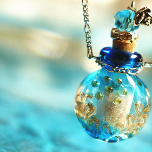 AcuteAccent/perfume bottle series スモーキークォーツ -香水瓶