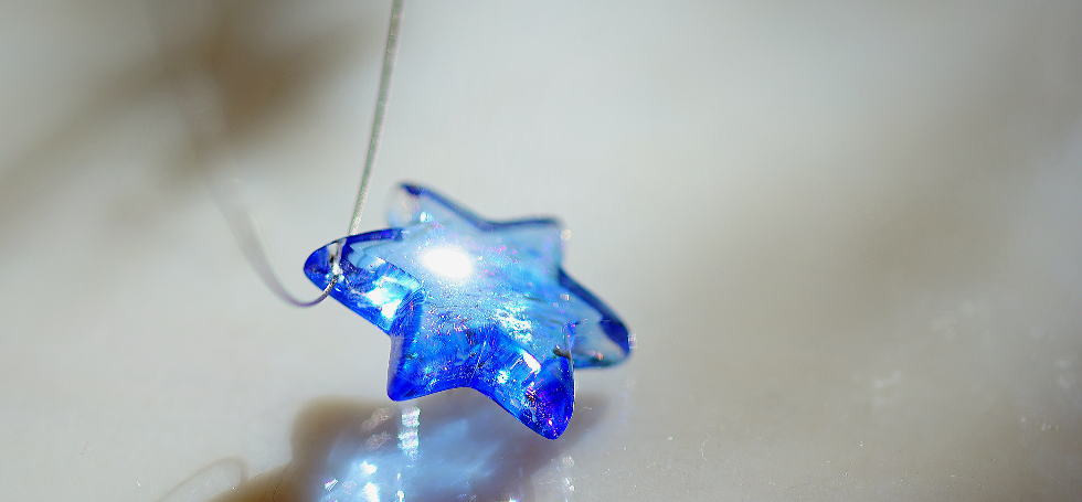 【受注制作】 Blue Hexagram