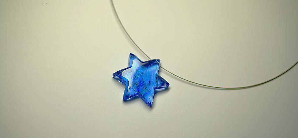 【受注制作】 Blue Hexagram