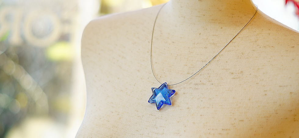 【受注制作】 Blue Hexagram