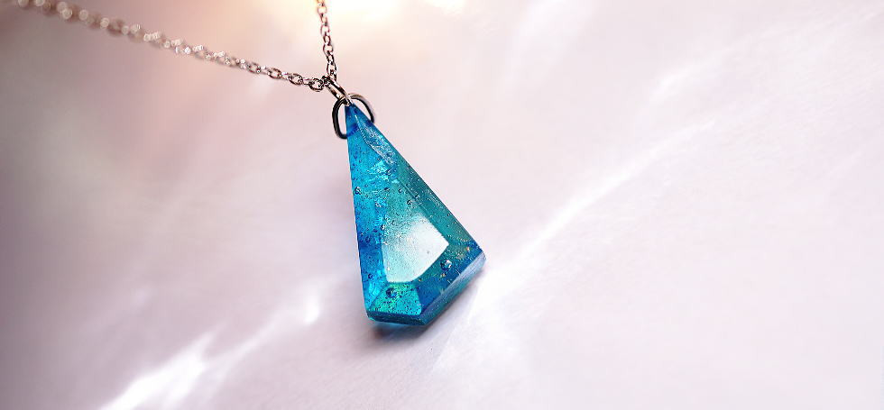 【受注制作】 セノーテの煌き ～ Aqua blue ～