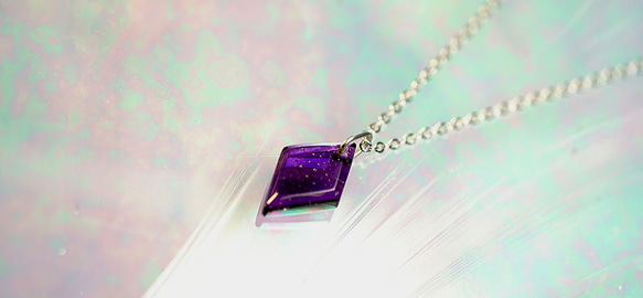 【受注制作】 Violet sea diamond 3枚目の画像