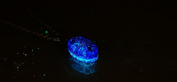 【訂單生產】藍色閃亮寶石 第4張的照片
