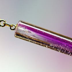 [訂購生產]圓柱紫色晶體 第3張的照片