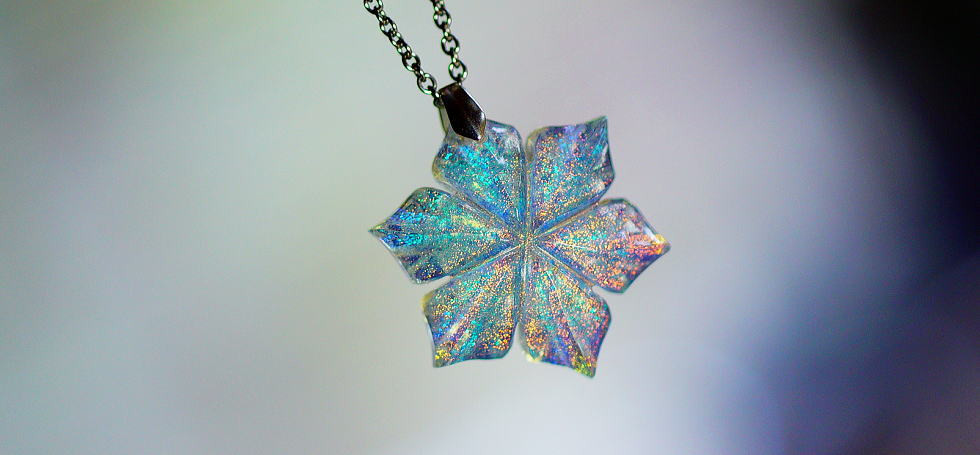 【受注制作】 絹雪の花