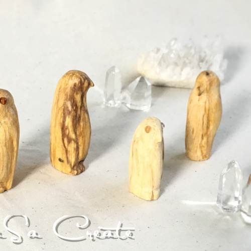 聖なる香木・パロサント 小さなペンギン置物 その他置物 SaSa Create 