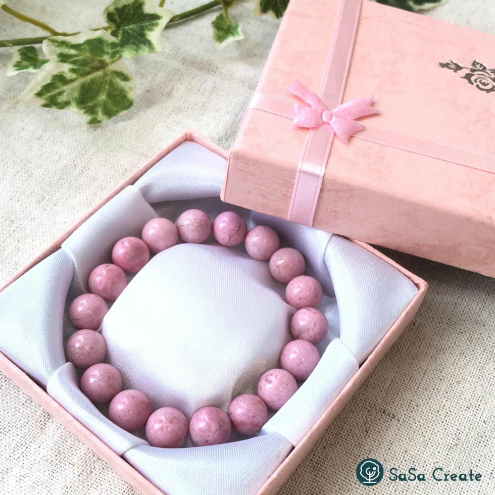 はんなりピンク☆桜ロードナイト ブレスレット10.5mm