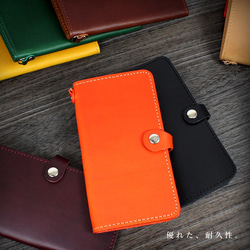 限定顏色 NUME皮革 高級義大利皮革 手帳型手機殼 iPhone7 第4張的照片