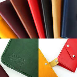 限定顏色 NUME皮革 高級義大利皮革 手帳型手機殼 iPhone7 第8張的照片