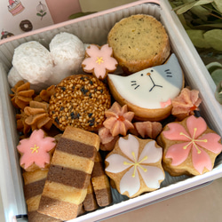 クッキー缶♩桜セット 2枚目の画像