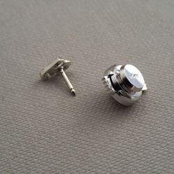 d-NH -colore- Pin Batch Tie Tack ``K&#39;&#39; #7811K [ SV925 × 第7張的照片