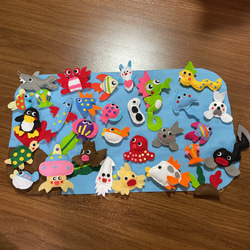 大漁フェルトのお魚釣りセット☆100匹 おもちゃ・人形 ronron 通販