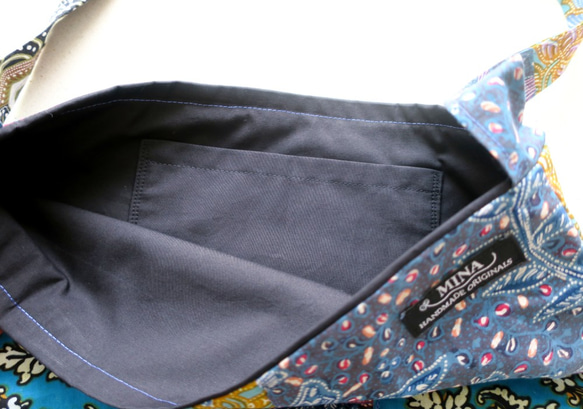 「Creema Limited Spring Lucky Bag 2024」拼布袋與小袋套裝（藍色）- 新加坡免運費 第5張的照片