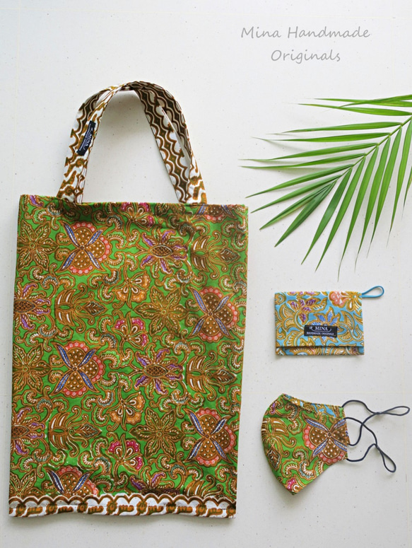 裂織り トートバッグ 裂き織りトートバック M Akoya.+f | Akoya