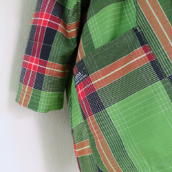 春に着たい羽織りもの（インドネシアサロン布）「送料無料キャンペーン実施中」 5枚目の画像