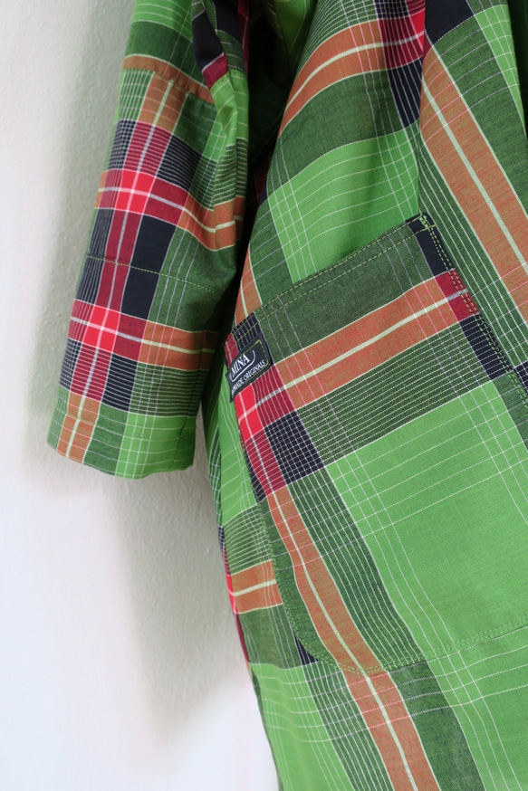 春に着たい羽織りもの（インドネシアサロン布）「送料無料キャンペーン実施中」 5枚目の画像
