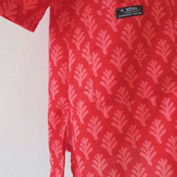 克里默有限！ ！ “母親節”免費送貨，免費包裝康乃馨顏色，外衣披肩（印度布） 第7張的照片
