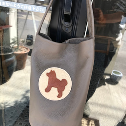 ✨かげちよ様説明✨かげちよ様売約済み✨バケツ型　柴ちゃんbag 送料込み 3枚目の画像