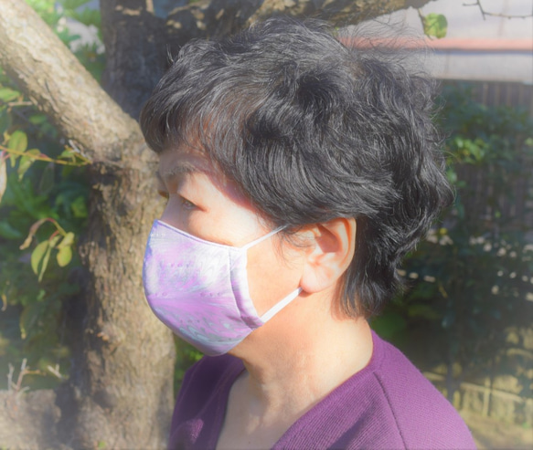 【Mサイズ】マーブルマスク[masuku13m] 5枚目の画像