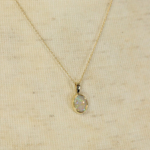 18金オパールペンダントトップ ネックレス・ペンダント Berin