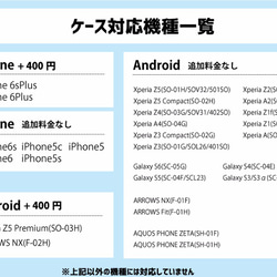 【完全受注生産】世界に一つのスマホケース　作品名：モノトーンタウン 5枚目の画像