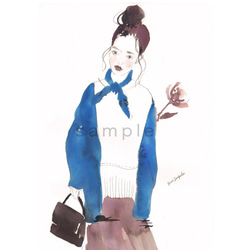 桜さくら（美人画・A2サイズ） 絵画 美しき艶めき 通販 3982441