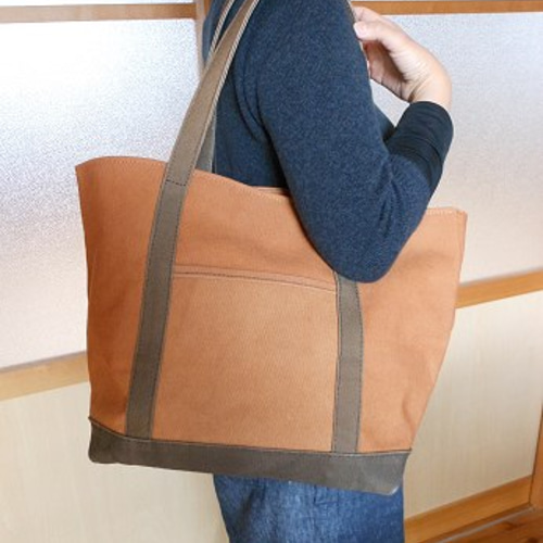 柿渋染トートバッグ 倉敷帆布 トートバッグ 柿渋鞄穴虫製作所 通販