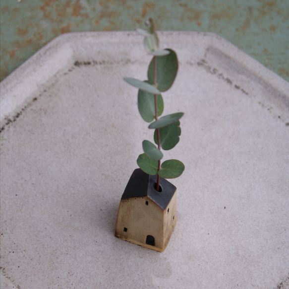 お家の一輪挿し｢野草の家｣ 3点セット 3枚目の画像