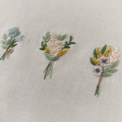［刺繍図案集］野に咲く花のブーケ 9枚目の画像