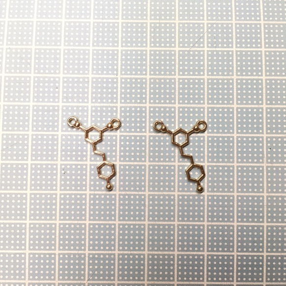 プチ！分子構造【E】のネックレス 5枚目の画像