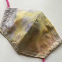 立体マスク[ Hoshi yo_02 ] 大人用M marumocci手染めタイダイ_フィルターポケット付 2枚目の画像