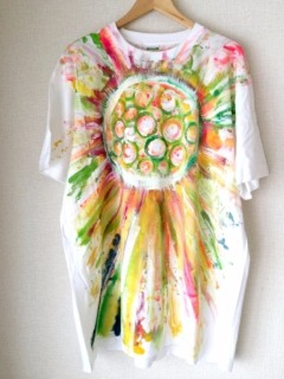 「タイヨウ」 そこらへんの神さまスケッチでBigＴシャツ 1枚目の画像