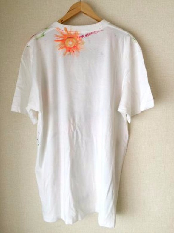 「タイヨウ」 そこらへんの神さまスケッチでBigＴシャツ 2枚目の画像