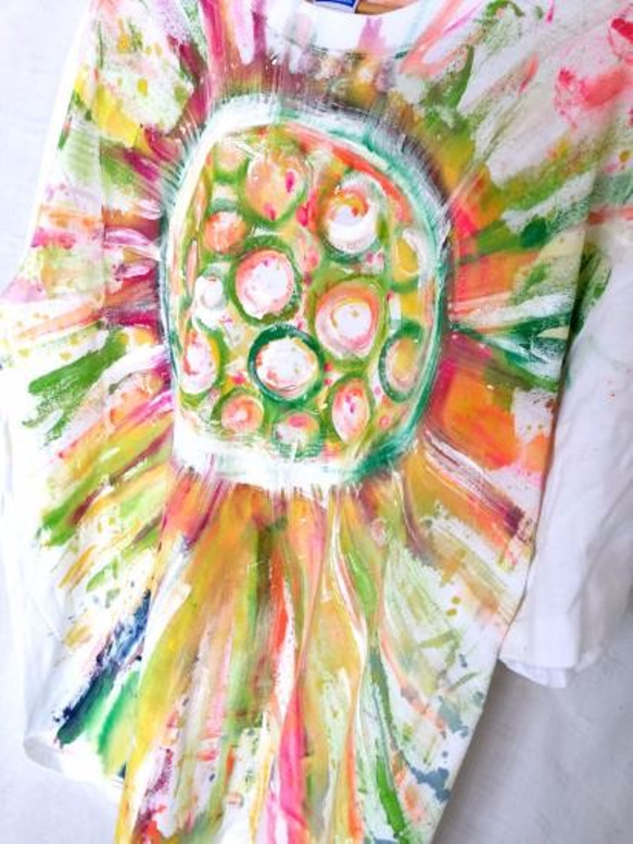 「タイヨウ」 そこらへんの神さまスケッチでBigＴシャツ 3枚目の画像