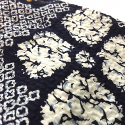 大人用マスク　浴衣生地 絞り染めー耳ゴムカラーアソートカラー 4枚目の画像