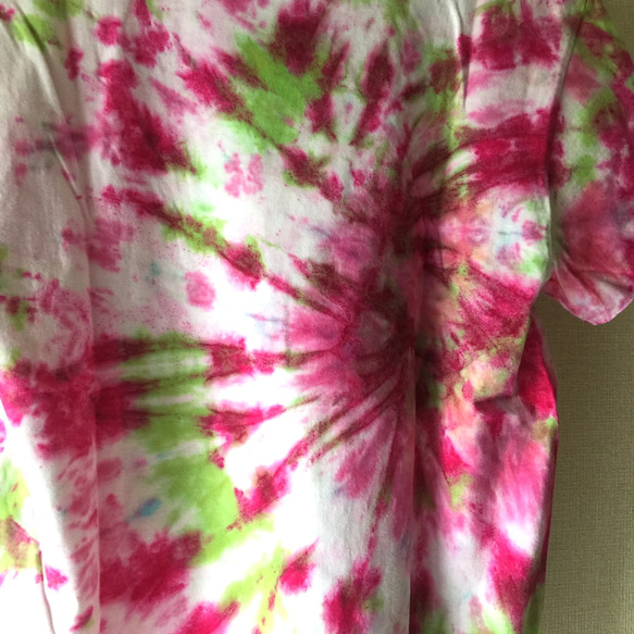タイダイＴシャツ 「Omezame 」コットン S-size 4枚目の画像