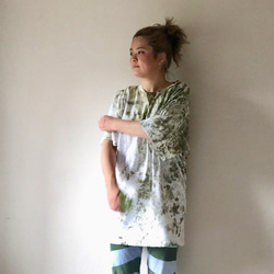 タイダイビッグＴシャツ 「ヒカリノ・コミチ 」コットン XXL 8枚目の画像