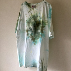 タイダイビッグＴシャツ 「marimo 」コットン XXL 3枚目の画像