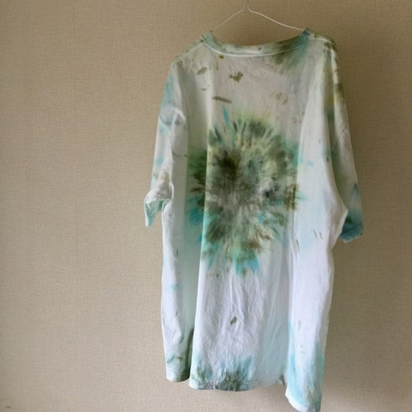 タイダイビッグＴシャツ 「marimo 」コットン XXL 5枚目の画像