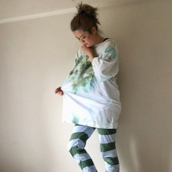 タイダイビッグＴシャツ 「marimo 」コットン XXL 6枚目の画像