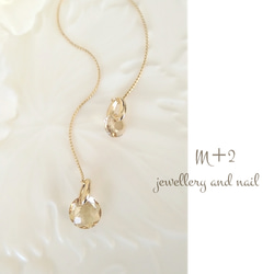 【送料無料】可愛いスワロ ロングネックレス　ラリエット　ネックレス 5枚目の画像