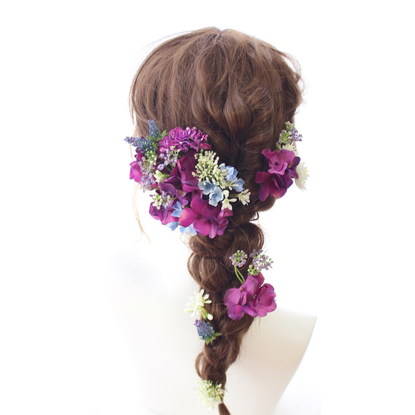 Bridal head dress*noble 20パーツ 1枚目の画像