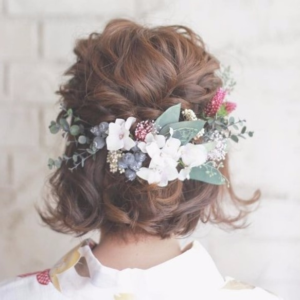 bridal head dress* botanical 1枚目の画像