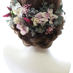 bridal head dress* botanical 5枚目の画像