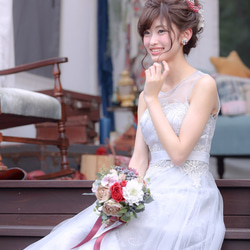 rose&berry * bridal head dress 2枚目の画像