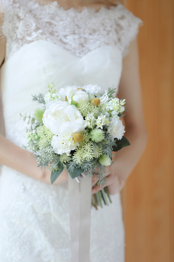 Bouquet*　natural yellow&white 2枚目の画像