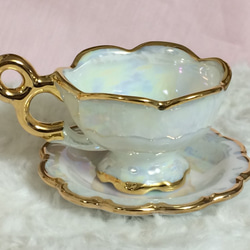 微型餐具Golden Best Cup＆Saucer 第2張的照片