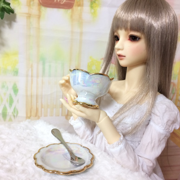 微型餐具Golden Best Cup＆Saucer 第3張的照片