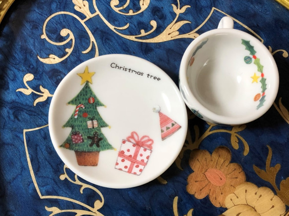 微型餐具聖誕派對杯碟 第4張的照片