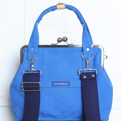 がま口2way bag 3枚目の画像